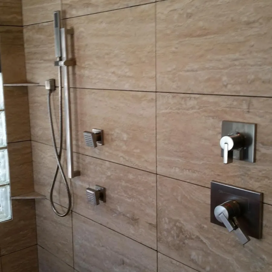 Shower fixture installation for Gas Line Repair in Crozet